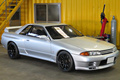 1989 Nissan SKYLINE GT-R R32 GT-R Nismo Muffler, Nismo Tension Rods, Nismo Style Trunk Lip Spoiler,  Work Emotion Wheels 