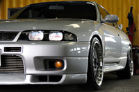 1995 Nissan SKYLINE GT-R R33 GT-R Series 1 Quantum Racing Adjustable Coilovers, Apexi Muffler, Trust Intercooler, Sard Rad.