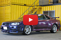 2000 Nissan SKYLINE GT-R R34 GT-R Midnight Purple III, NISMO Front Bumper, NISMO Muffler