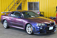 2000 Nissan SKYLINE GT-R R34 GT-R Midnight Purple III, NISMO Front Bumper, NISMO Muffler