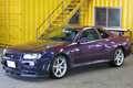 2000 Nissan SKYLINE GT-R R34 GT-R Midnight Purple III, NISMO Front Bumper, NISMO Muffler