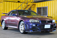 2000 Nissan SKYLINE GT-R R34 GT-R Midnight Purple III, NISMO Front Bumper, NISMO Muffler