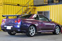 2000 Nissan SKYLINE GT-R R34 GT-R Midnight Purple III, NISMO Front Bumper, NISMO Muffler