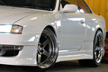 1996 Nissan SILVIA S14 K's Kouki, SSR Professor SP4 18 inch Wheels, HPI Intercooler, Vertex Wide Body Kit
