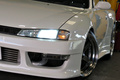 1996 Nissan SILVIA S14 K's Kouki, SSR Professor SP4 18 inch Wheels, HPI Intercooler, Vertex Wide Body Kit