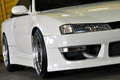 1996 Nissan SILVIA S14 K's Kouki, SSR Professor SP4 18 inch Wheels, HPI Intercooler, Vertex Wide Body Kit