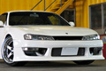 1996 Nissan SILVIA S14 K's Kouki, SSR Professor SP4 18 inch Wheels, HPI Intercooler, Vertex Wide Body Kit