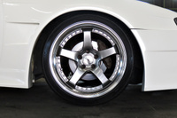 1996 Nissan SILVIA S14 K's Kouki, SSR Professor SP4 18 inch Wheels, HPI Intercooler, Vertex Wide Body Kit