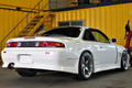 1996 Nissan SILVIA S14 K's Kouki, SSR Professor SP4 18 inch Wheels, HPI Intercooler, Vertex Wide Body Kit
