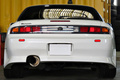 1996 Nissan SILVIA S14 K's Kouki, SSR Professor SP4 18 inch Wheels, HPI Intercooler, Vertex Wide Body Kit
