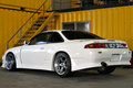 1996 Nissan SILVIA S14 K's Kouki, SSR Professor SP4 18 inch Wheels, HPI Intercooler, Vertex Wide Body Kit