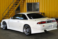 1996 Nissan SILVIA S14 K's Kouki, SSR Professor SP4 18 inch Wheels, HPI Intercooler, Vertex Wide Body Kit