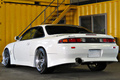 1996 Nissan SILVIA S14 K's Kouki, SSR Professor SP4 18 inch Wheels, HPI Intercooler, Vertex Wide Body Kit