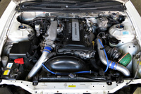 1996 Nissan SILVIA S14 K's Kouki, SSR Professor SP4 18 inch Wheels, HPI Intercooler, Vertex Wide Body Kit