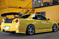 1999 Nissan SKYLINE COUPE 25GT TURBO, HKS Muffler, Apexi Power FC, HPI Radiator, HPI Intercooler, Aftermarket Full Body Kit