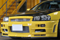 1999 Nissan SKYLINE COUPE 25GT TURBO, HKS Muffler, Apexi Power FC, HPI Radiator, HPI Intercooler, Aftermarket Full Body Kit
