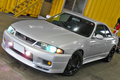 1996 Nissan SKYLINE GT-R 95 model R33 GT-R, Nismo LMGT4 18 inch Wheels, HKS Air Cleaner,  GReedy Boost Controller