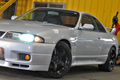 1996 Nissan SKYLINE GT-R 95 model R33 GT-R, Nismo LMGT4 18 inch Wheels, HKS Air Cleaner,  GReedy Boost Controller