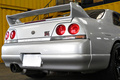 1996 Nissan SKYLINE GT-R 95 model R33 GT-R, Nismo LMGT4 18 inch Wheels, HKS Air Cleaner,  GReedy Boost Controller