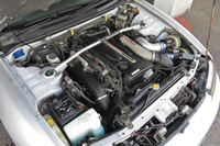 1996 Nissan SKYLINE GT-R 95 model R33 GT-R, Nismo LMGT4 18 inch Wheels, HKS Air Cleaner,  GReedy Boost Controller