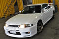 1996 Nissan SKYLINE GT-R R33 GT-R, HKS Intercooler Piping, Nismo LMGT4 18 inch Wheels, Top Secret Shift Knob 