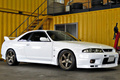 1996 Nissan SKYLINE GT-R R33 GT-R, HKS Intercooler Piping, Nismo LMGT4 18 inch Wheels, Top Secret Shift Knob 