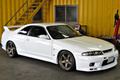 1996 Nissan SKYLINE GT-R R33 GT-R, HKS Intercooler Piping, Nismo LMGT4 18 inch Wheels, Top Secret Shift Knob 
