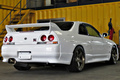 1996 Nissan SKYLINE GT-R R33 GT-R, HKS Intercooler Piping, Nismo LMGT4 18 inch Wheels, Top Secret Shift Knob 