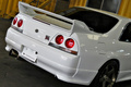 1996 Nissan SKYLINE GT-R R33 GT-R, HKS Intercooler Piping, Nismo LMGT4 18 inch Wheels, Top Secret Shift Knob 
