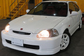 1997 Honda CIVIC TYPE R EK9 Kakimoto Exhaust, Top Fuel Zero 1000 Air Cleaner Kit,  Momo Steering Wheel 