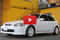 1997 Honda CIVIC TYPE R EK9 Kakimoto Exhaust, Top Fuel Zero 1000 Air Cleaner Kit,  Momo Steering Wheel 