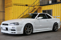 2001 Nissan SKYLINE GT-R R34 GT-R, Nismo Aero, Tein Height Adjustable Coilovers, Fujitsubo Exhaust