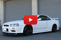 1999 Nissan SKYLINE GT-R R34 GT-R Nismo Aero, Work Emotion 18 Inch Wheels