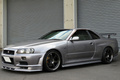 2000 Nissan SKYLINE GT-R R34 GT-R V SPEC, Nismo Aero Kit, Rays TE37SL 18 Inch, HKS Silent Hi-Power Exhaust 