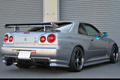 2000 Nissan SKYLINE GT-R R34 GT-R V SPEC, Nismo Aero Kit, Rays TE37SL 18 Inch, HKS Silent Hi-Power Exhaust 