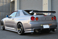 2000 Nissan SKYLINE GT-R R34 GT-R V SPEC, Nismo Aero Kit, Rays TE37SL 18 Inch, HKS Silent Hi-Power Exhaust 
