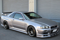 2000 Nissan SKYLINE GT-R R34 GT-R V SPEC, Nismo Aero Kit, Rays TE37SL 18 Inch, HKS Silent Hi-Power Exhaust 