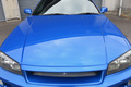 1999 Nissan SKYLINE COUPE R34 25GT Turbo GT-R Look Bayside Blue, Blitz Intercooler, Aftermarket 19 Inch Wheels