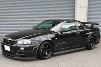 1999 Nissan SKYLINE GT-R BNR34 R34 GT-R V SPEC, RAYS NISMO LM GT4 18 Inch Wheels, BNR34 Z-TUNE Front Bumper