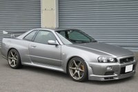 2001 Nissan SKYLINE GT-R BNR34 R34 GT-R, NISMO Air Cleaner Duct, HKS Height Adjustable Coilovers