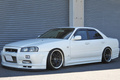 1998 Nissan SKYLINE GTR LOOK 4D ER34 25 GT TURBO, NISMO CLUTCH, BLITZ Intercooler, TEIN Height Adjustable Coilovers