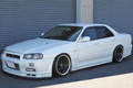 1998 Nissan SKYLINE GTR LOOK 4D ER34 25 GT TURBO, NISMO CLUTCH, BLITZ Intercooler, TEIN Height Adjustable Coilovers