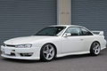 1997 Nissan SILVIA S14 K's KOUKI GANADOR Super Mirror, HKS Exhaust Manifold, TEIN Height Adjustable Coilovers