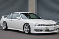 1997 Nissan SILVIA S14 K's KOUKI GANADOR Super Mirror, HKS Exhaust Manifold, TEIN Height Adjustable Coilovers