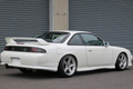 1997 Nissan SILVIA S14 K's KOUKI GANADOR Super Mirror, HKS Exhaust Manifold, TEIN Height Adjustable Coilovers
