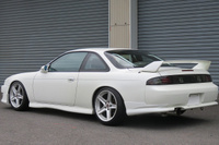 1997 Nissan SILVIA S14 K's KOUKI GANADOR Super Mirror, HKS Exhaust Manifold, TEIN Height Adjustable Coilovers