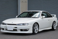 1997 Nissan SILVIA S14 K's KOUKI GANADOR Super Mirror, HKS Exhaust Manifold, TEIN Height Adjustable Coilovers
