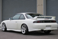 1997 Nissan SILVIA S14 K's KOUKI GANADOR Super Mirror, HKS Exhaust Manifold, TEIN Height Adjustable Coilovers
