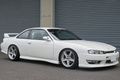 1997 Nissan SILVIA S14 K's KOUKI GANADOR Super Mirror, HKS Exhaust Manifold, TEIN Height Adjustable Coilovers