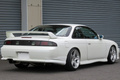 1997 Nissan SILVIA S14 K's KOUKI GANADOR Super Mirror, HKS Exhaust Manifold, TEIN Height Adjustable Coilovers